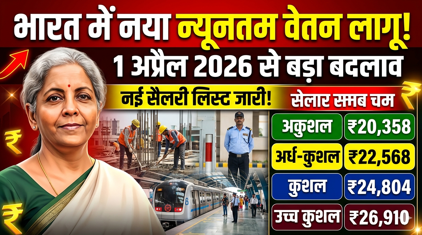 1 अप्रैल 2026 से बदलेगा Salary Structure? जानिए Basic Salary, PF और Take-Home पर पूरा असर